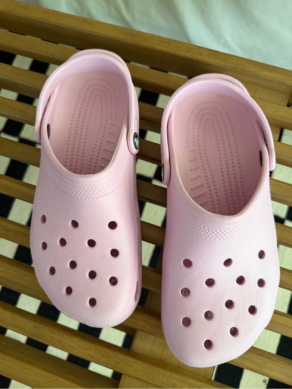 Pink Crocs size 10W/8M